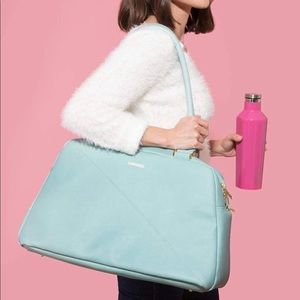 Corkcicle Lucy Cooler Bag - the color is teal